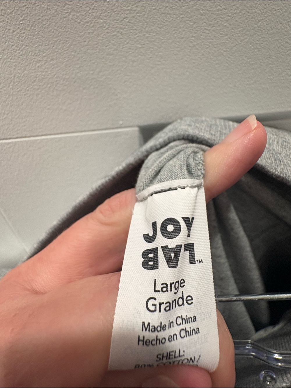 JoyLab Gray Drawstring Skort - Picture 3 of 4